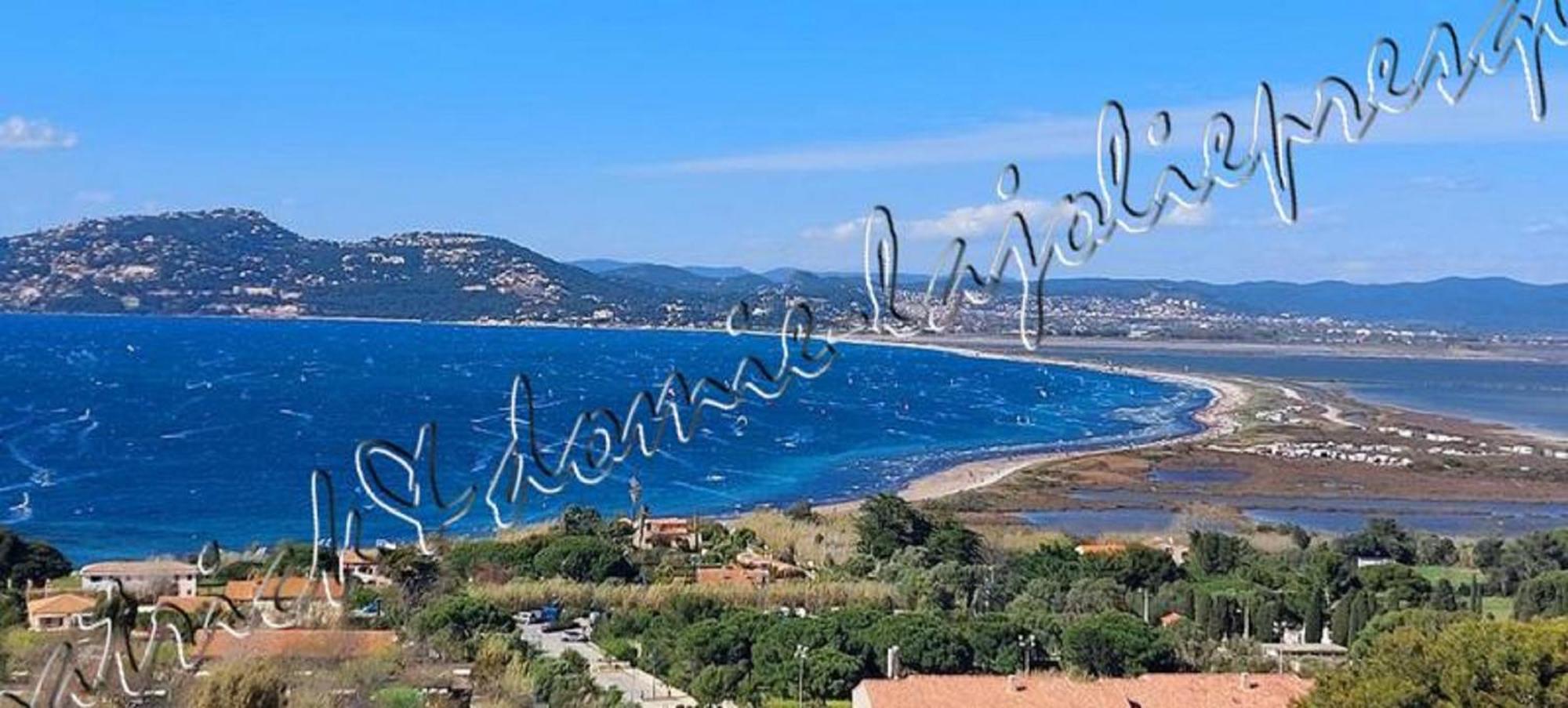 Magnifique Parc De La Presqu'Ile Avec Piscine Et Plage Face A Porquerolles ! Hyères Exteriör bild